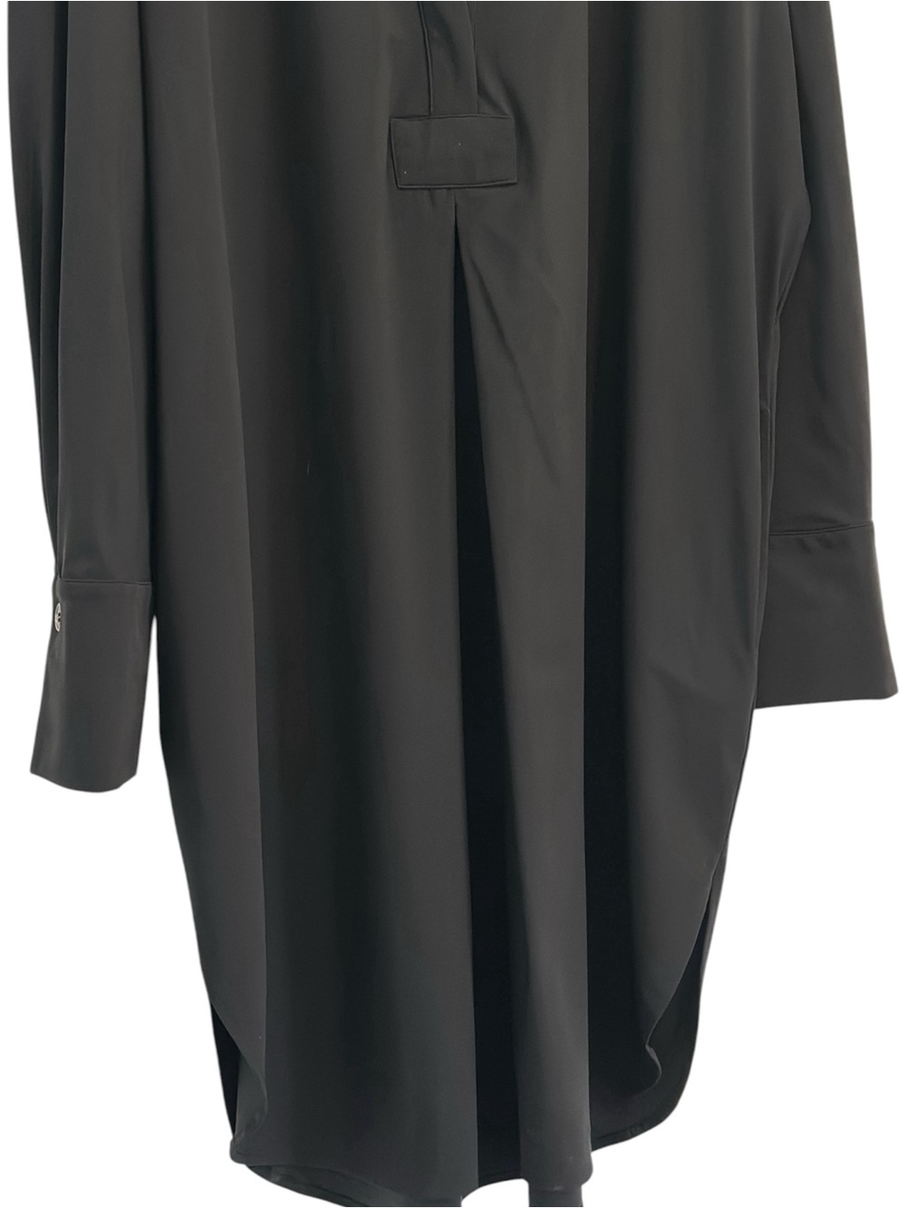 ONA by Yoon Chung Oversized Sag Harbour Shirt Dress Black XS/S X-Small/Small - Picture 6 of 8